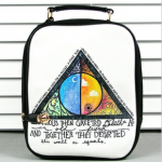 [grlhx120061]cool Colorful Shiny Triangle Backpack..